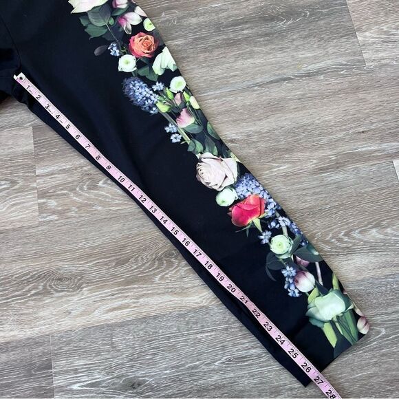 Ted baker black‎ & floral print pants - Picture 8 of 8